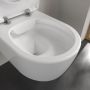 Villeroy & Boch Avento zestaw miska WC wisząca bez kołnierza z deską wolnoopadającą Weiss Alpin (5656R001, 9M87S101) zdj.10