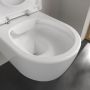 Villeroy & Boch Avento zestaw miska WC wisząca bez kołnierza z deską wolnoopadającą Weiss Alpin (5656R001, 9M77C101) zdj.10