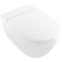 Villeroy & Boch ViClean Combi-Pack miska WC myjąca wisząca bez kołnierza CeramicPlus z deską Weiss Alpin V0E100R1 zdj.1