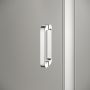 Kermi Stina drzwi prysznicowe 120 cm srebrny połysk/szkło przezroczyste STG2D12019VPK zdj.3