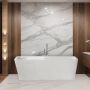 Balneo Roma wanna wolnostojąca 170x80 cm prostokątna biała J0101010101-1 zdj.5