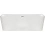 Balneo Roma wanna wolnostojąca 170x80 cm prostokątna biała J0101010101-1 zdj.3