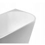 Balneo Viva wanna przyścienna 150x75 cm owalna biała J0101010102-1 zdj.5