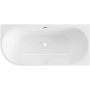 Balneo Avola wanna wolnostojąca 160x75 cm owalna biała J0101020402-1 zdj.3