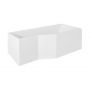 Outlet - Besco Integra obudowa do wanny 150 cm biała #OAI-150-NS zdj.1