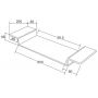 Besco Clear 75 półka PW-CL-75 zdj.2