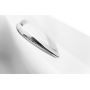 Besco Aria Plus wanna prostokątna 130x70 cm biała #WAA-130-PU zdj.3