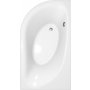 Wanna asymetryczna 160 x 90 cm prawa Cersanit Cariba S301-054 zdj.1