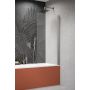 Radaway Nes 6 Brushed Nickel PNJ I parawan nawannowy 60 cm 1-częściowy szczotkowany/szkło przezroczyste 10011060-91-01R zdj.1