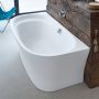 Duravit Cape Cod wanna wolnostojąca 190x90 cm przyścienna owalna biała 700364000000000 zdj.6