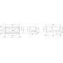 Duravit DuraSquare wanna wolnostojąca 180x80 cm przyścienna biała 700429000000000 zdj.2