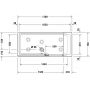 Duravit Shower&Bath wanna narożna 170x75 cm lewa 700454000000000 zdj.2