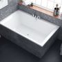 Excellent Crown Lux wanna prostokątna 190x120 cm biała WAEX.CRO19WH zdj.4