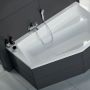 Excellent Vesper wanna narożna 160x100 cm prawa biała WAEX.VEP16WH zdj.4