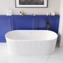 Invena Glamour wanna wolnostojąca 170x80 cm owalna biała AN-01-120 zdj.7