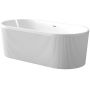 Invena Glamour wanna wolnostojąca 170x80 cm owalna biała AN-01-120 zdj.3