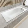 Kaldewei Saniform Plus wanna prostokątna 140x70 cm model 360-1 z częściowym wykończeniem antypoślizgowym biała 111530000001 zdj.3