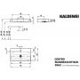 Kaldewei Centro umywalka 90x50 cm ścienna prostokątna model 3062 biała 903506013001 zdj.2