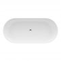 Laufen Pro wanna wolnostojąca 165x75 cm owalna czarna/biała H2399520640001 zdj.3