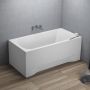 Polimat Classic wanna prostokątna 180x80 cm biała 00440 zdj.5