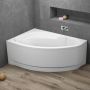 Polimat Marea wanna narożna 150x100 cm lewa biała 00295 zdj.5