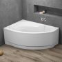 Polimat Marea wanna narożna 160x100 cm lewa biała 00534 zdj.5
