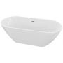 LaVita Irun wanna wolnostojąca 160x73 cm owalna biała zdj.1