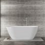 LaVita Irun wanna wolnostojąca 160x73 cm owalna biała zdj.3