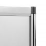 New Trendy Trex parawan nawannowy 120 cm 3-częściowy profile chrom/szkło przezroczyste P-0154 zdj.3