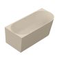 Oltens Holma wanna narożna 160x75 cm owalna kaszmir 11300500 zdj.5
