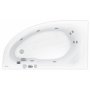 Wanna narożna prawa 150 x 100 cm z hydromasażem PN1 Standard Poolspa Klio Asym PHAC310PN1C0000 zdj.2