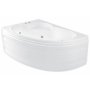 Wanna narożna prawa 150 x 100 cm z hydromasażem PN1 Standard Poolspa Klio Asym PHAC310PN1C0000 zdj.1