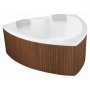 Wanna + stelaż 180 x 180 cm Poolspa Corazon PWS2610ZS000000 zdj.1