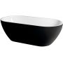 Polysan Reduta wanna wolnostojąca 150x75 cm czarny/biały 72974 zdj.1