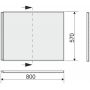 Sanplast Free Line obudowa do wanny 80 cm OWP/FREE80 boczna biała 620-040-2130-01-000 zdj.2