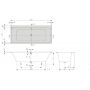 Villeroy & Boch Architectura wanna prostokątna 170x75 cm biała Weiss Alpin UBA170ARE2V-01 zdj.2