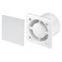 Zestaw Awenta System+ Silent 100H wentylator ścienno-sufitowy z panelem ozdobnym biały/biały mat (KWS100H, PTB100) zdj.1