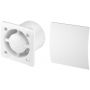 Awenta System+ Silent 100 wentylator ścienno-sufitowy z panelem ozdobnym biały (KWS100, PEB100) zdj.1