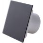 Awenta System+ Silent 100 wentylator ścienno-sufitowy z panelem ozdobnym biały/czarny mat (KWS100, PTGB100M) zdj.4