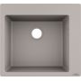 Hansgrohe S 51 zlewozmywak granitowy 56x54 cm szary beton 43312380 zdj.1