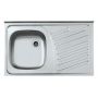 Outlet - Alveus Primal zlewozmywak stalowy 80x50 cm stal 1009484KF zdj.1