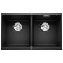 Blanco Subline 350/350-U zlewozmywak 70,5x40 cm z Silgranit PuraDur czarny 525987 zdj.1