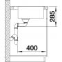 Blanco Solis 500-IF/A zlewozmywak stalowy 50x54 cm stal szczotkowana 526124 zdj.3