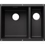 Blanco Subline 340/160-U zlewozmywak granitowy 52,5x40 cm czarny 527818 zdj.1