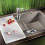 Blanco Metra 45 S Compact zlewozmywak 68x50 cm z Silgranit PuraDur czarny 525913 zdj.7