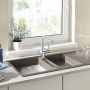 Blanco Metra 8 S zlewozmywak 116x50 cm z Silgranit PuraDur szarość skały 518884 zdj.8