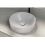 Bette Suno umywalka 34x34 cm okrągła nablatowa biała A250-000 zdj.3