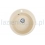 Zlewozmywak ceramiczny okrągły Ø50,5 cm piaskowy Deante Jowisz ZCJ 7813 zdj.1