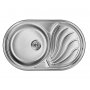Zlewozmywak stalowy 1-komorowy stal szlachetna Deante Rumba ZMR 011P zdj.1