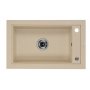 Deante Country zlewozmywak granitowy 1-komorowy piaskowy ZQU7113 zdj.1